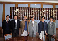 Tsinghua Univ., with Deputy Dean of School of Aerospace Eng.